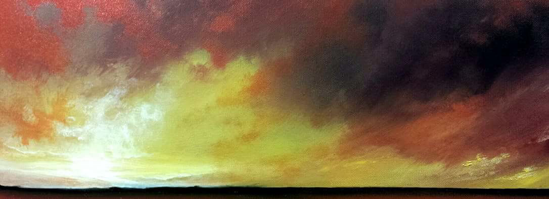 'Sunrise: Portobello' by artist Maureen Rocksmoore
